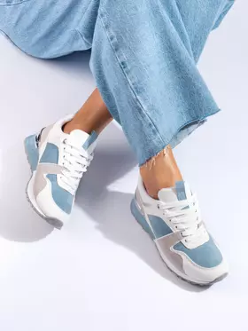 Dámske športové topánky Shelovet bielo-modré