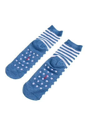 Detské protišmykové ponožky  s pruhmi Smile