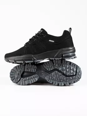 Pánska čierna textilná športová obuv DK